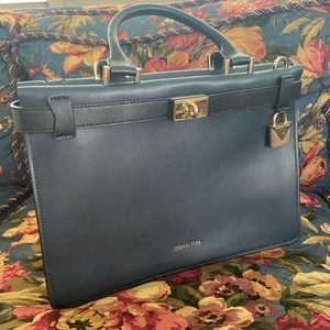 Quick Sale! Blue/Black Micheal Kohrs Crossbody Bag